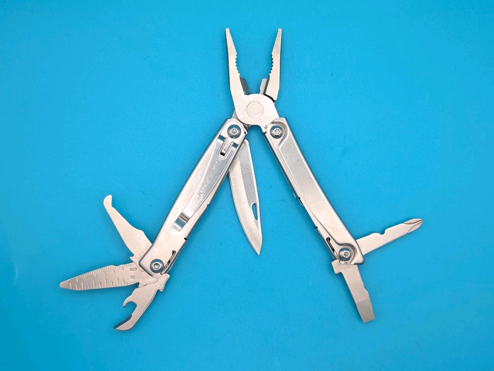 Leatherman Rev 3.8″ Multi-Tool, Stainless!