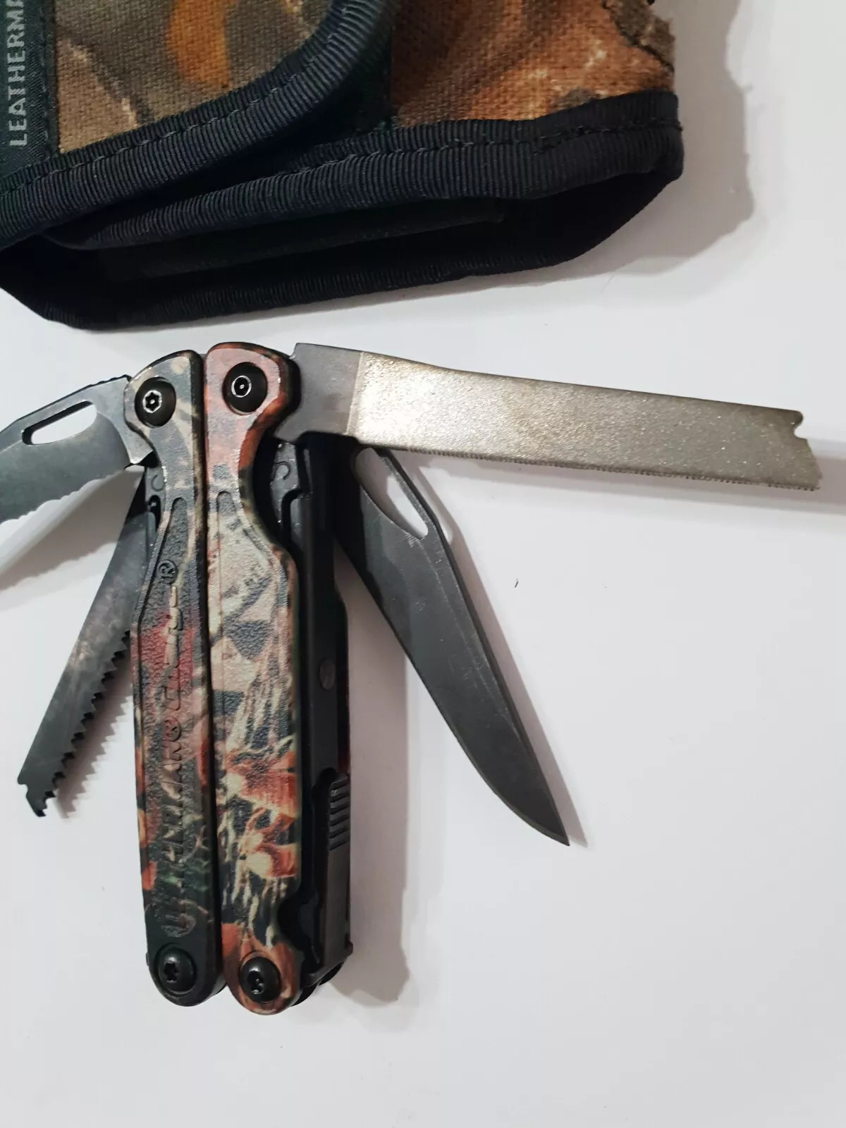 🔥🔥🔥 Leatherman Charge TTI 2009 BO Autumn Camo Titanium Not Used Very Rare