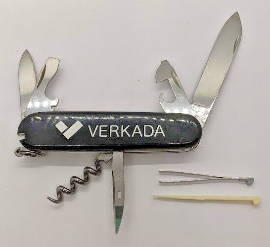 Victorinox Spartan “Verkada” Black 91mm 2 Layer Multi Tool Swiss Army Knife
