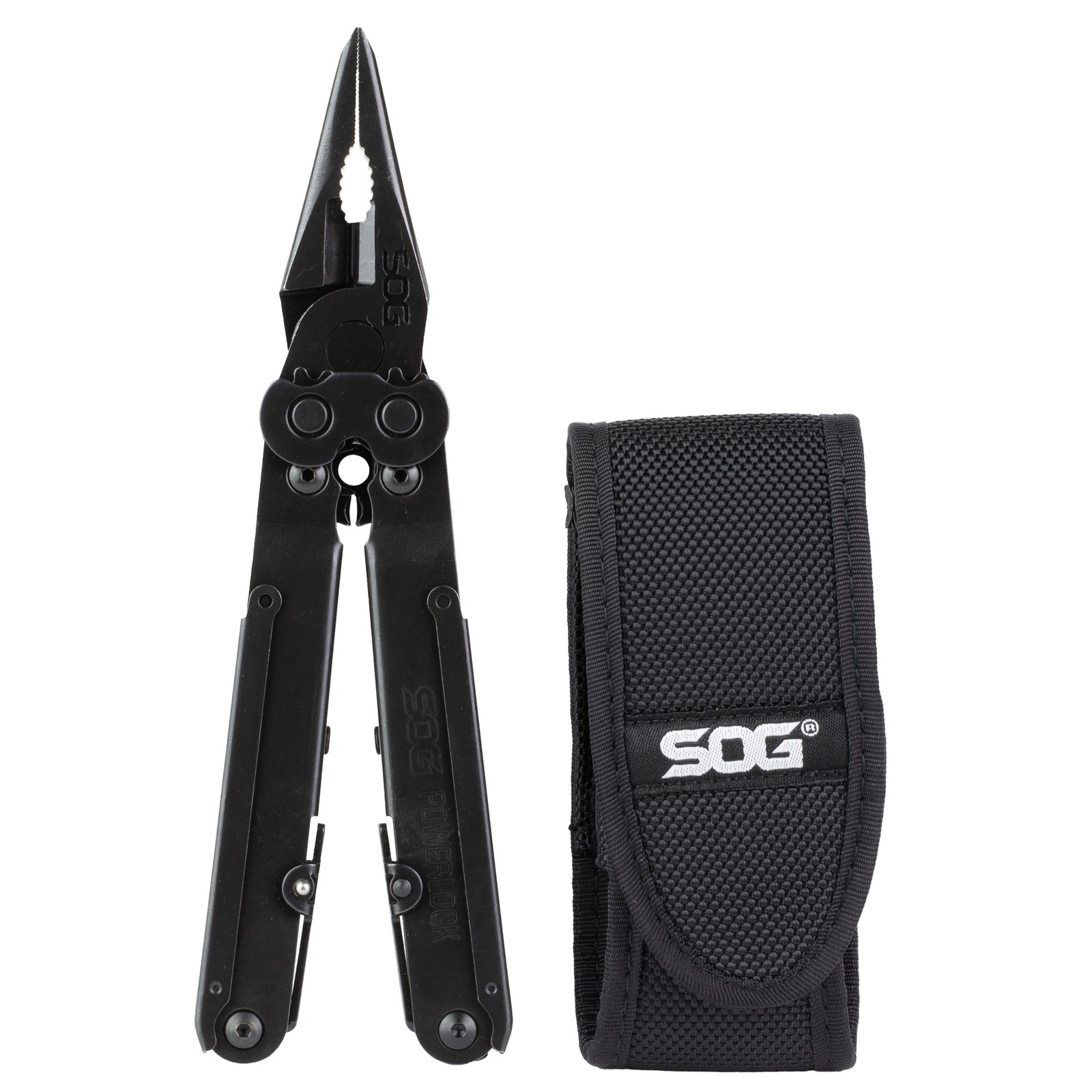 S.O.G SOG-B61N-CP Powerlock Black Oxide 420 Stainless Steel 7″ Long Features 18
