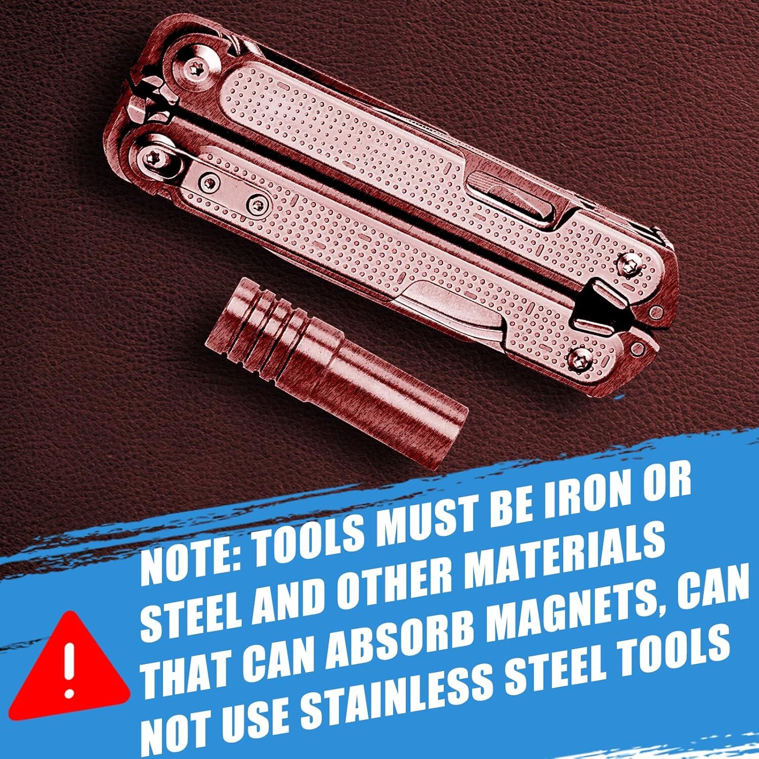 For Leatherman Free T2 T4 K2 K4 P2 P4 Screwdriver Extension Pole Adapter – Steel