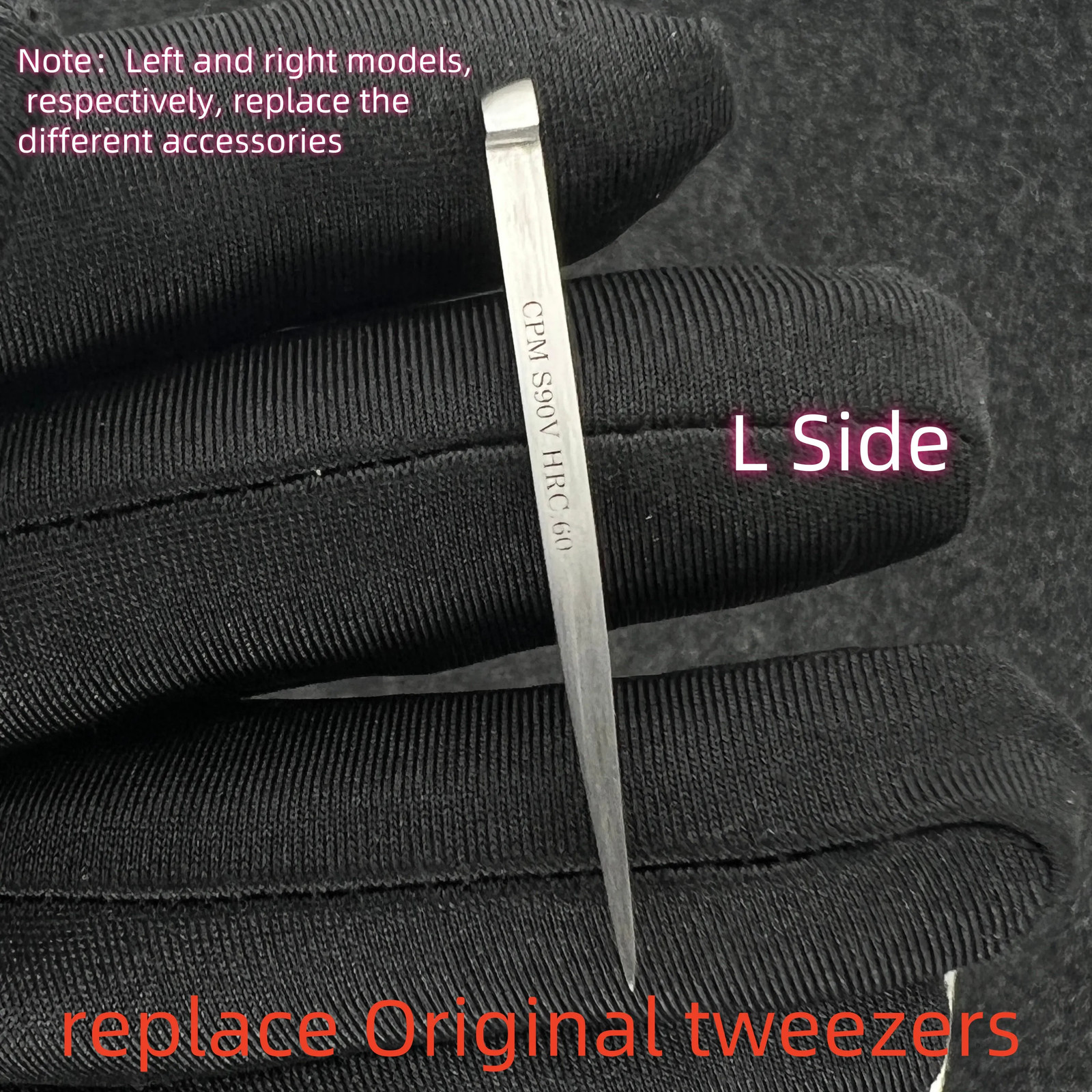 CPM S90V Toothpick/Pin Replacement Part For 58/65/74/84/91/111mm Victorinox SAK