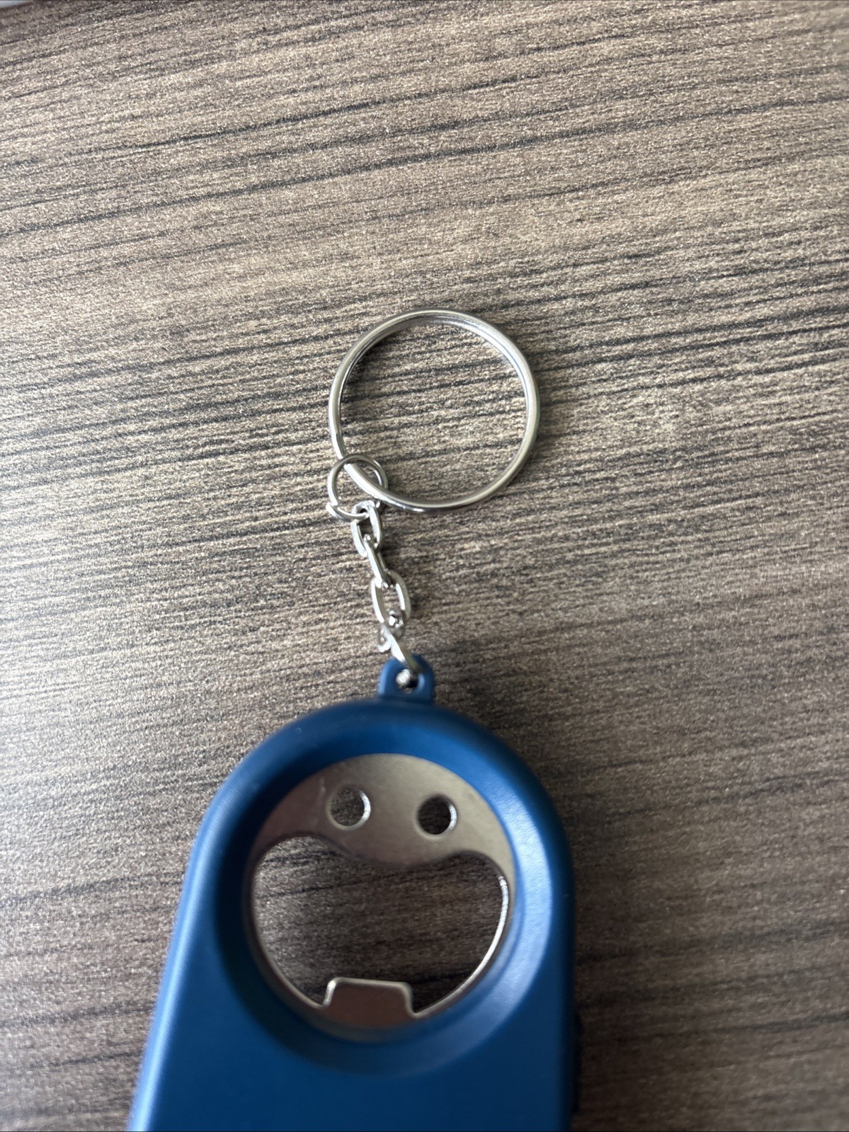 Santa Fe Tourism Blue Multi Tool Keychain Bottle Opener Light Tape Measure