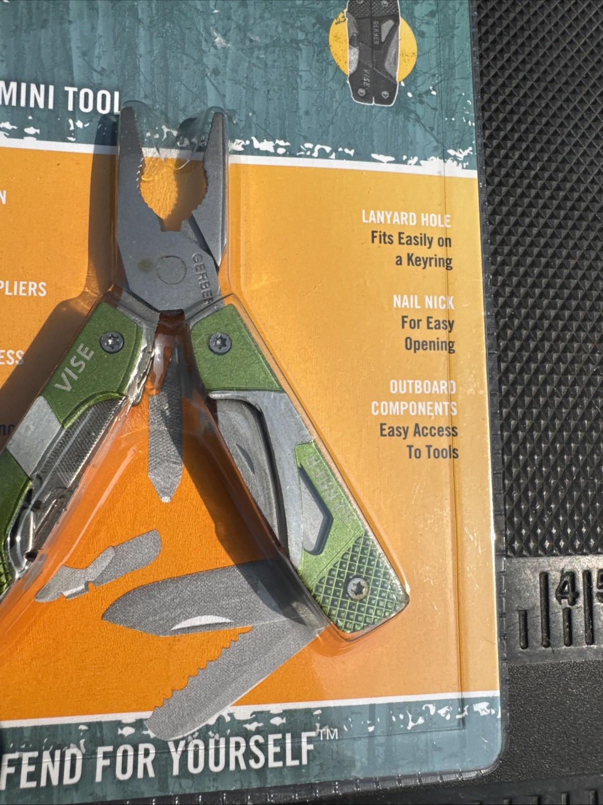 Gerber Nos Vise Mini tool Rare Color Army Green Pocket Tool Pliers Knife