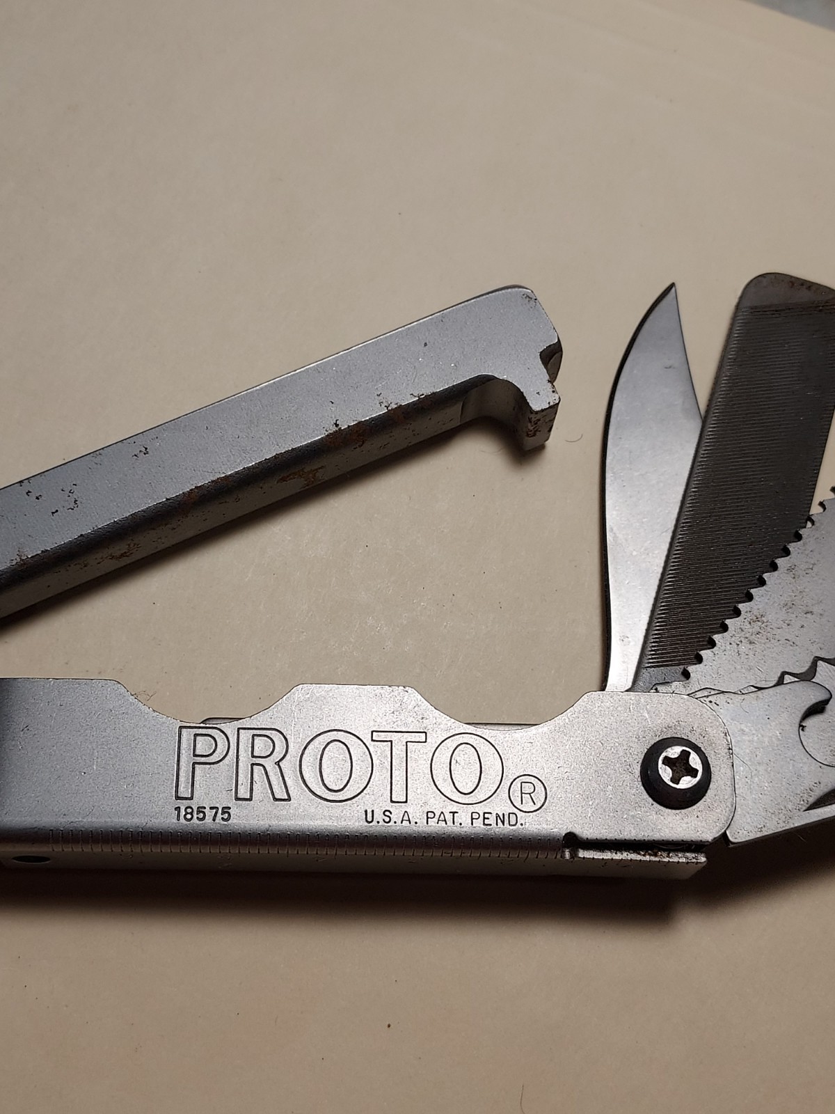 Proto USA Multi Tool #18575 Pliers with Nylon Pouch