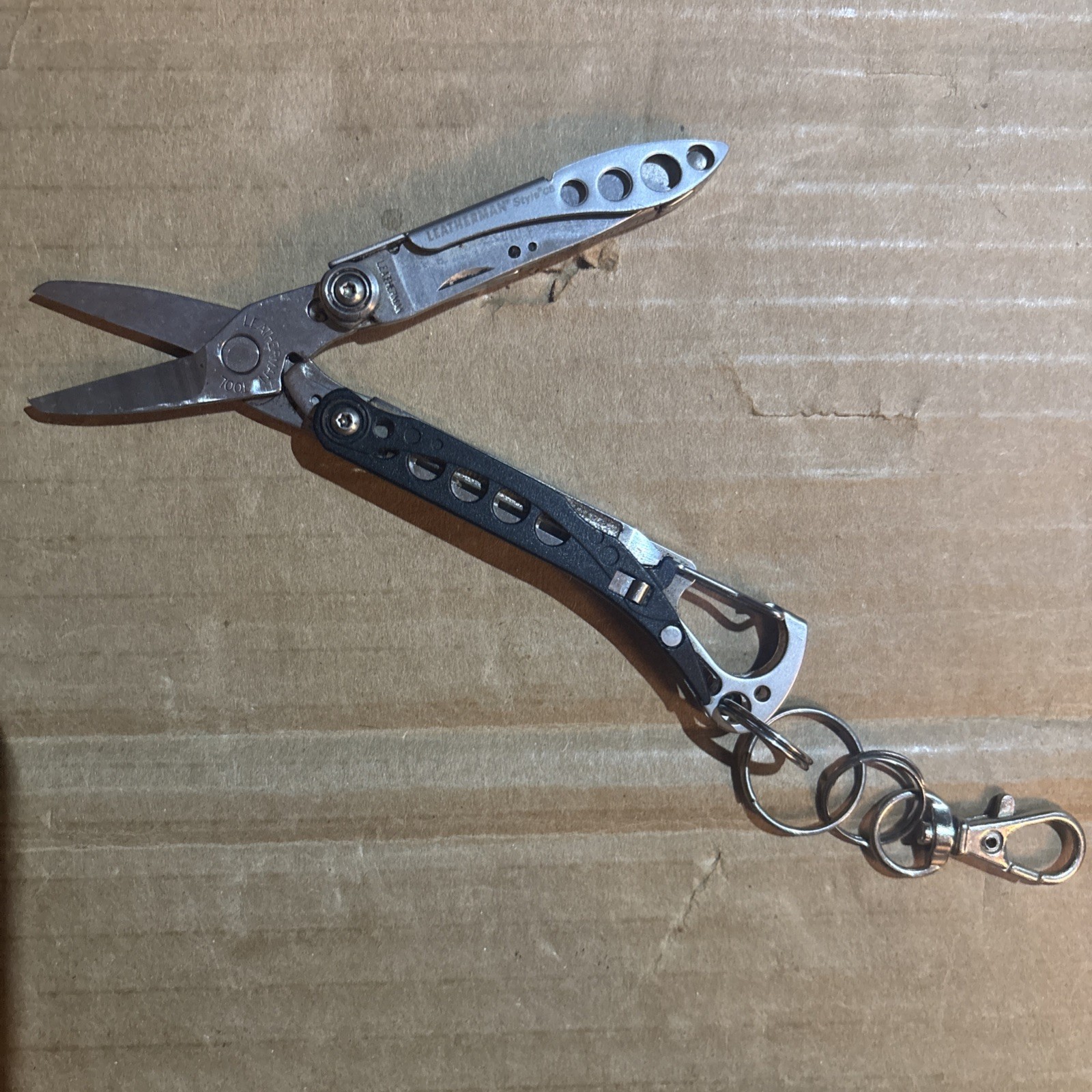 OEM Leatherman Style CS Black Stainless Multi-Tool USA Discontinued—Great Cond