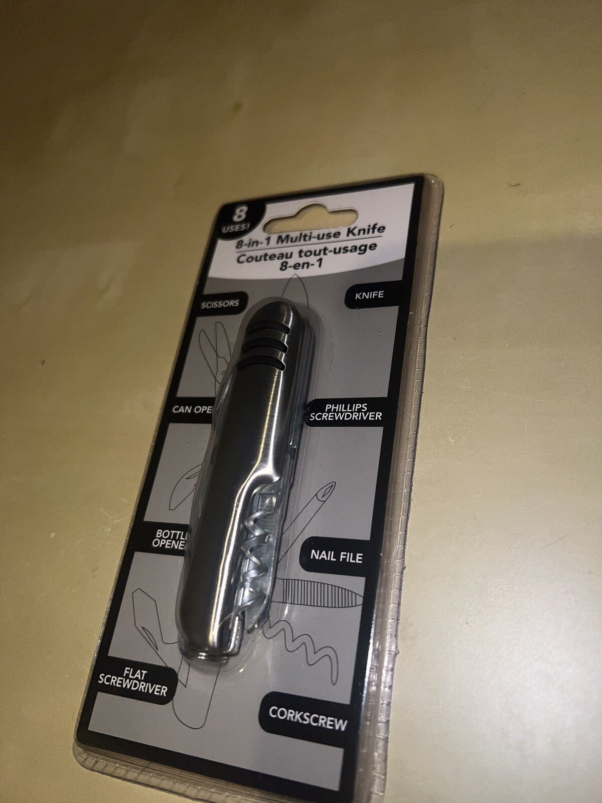 8-in-1 Multi-use Knife ( Pocket Knife)