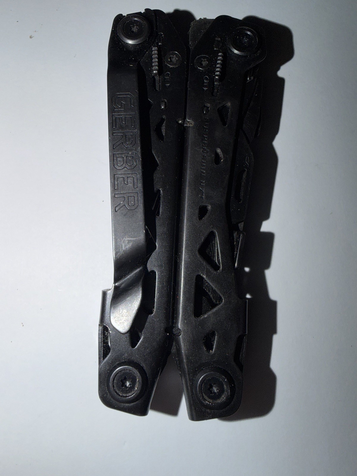 Gerber Suspension NXT Needle Nose Pliers Multi Tool in Black Stainless Steel