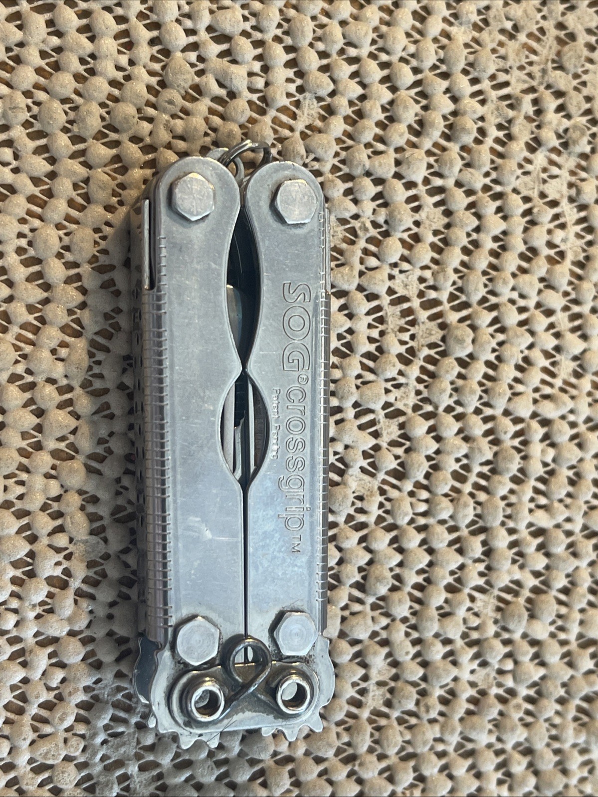 SOG Crossgrip Multi-Tool Compact Pocket Size Collectible- Pre-Owned
