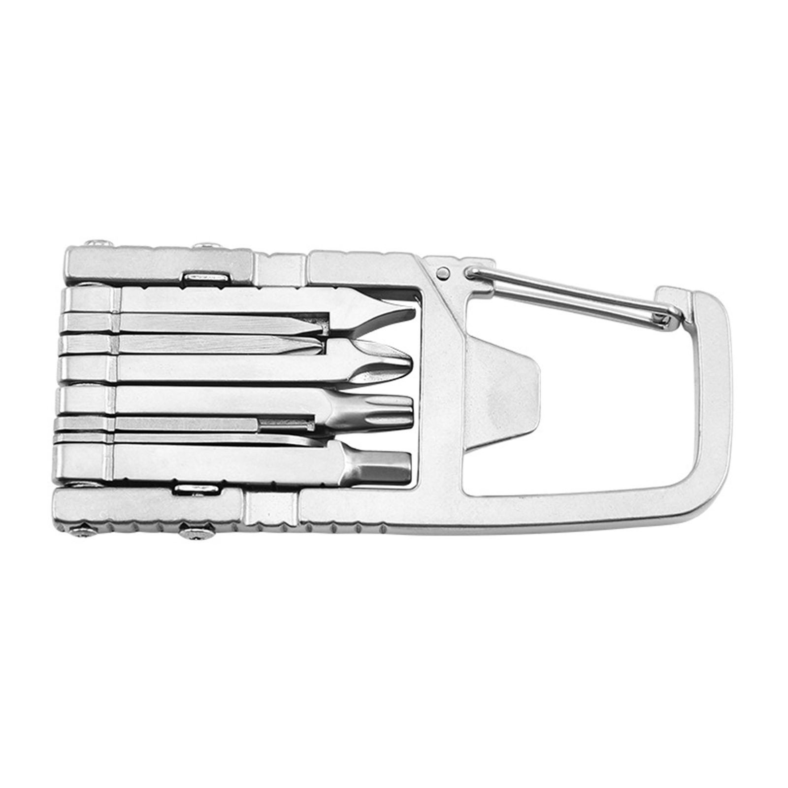 12-in-1 Stainless Steel Folding Multitool, Screwdriver & Opener