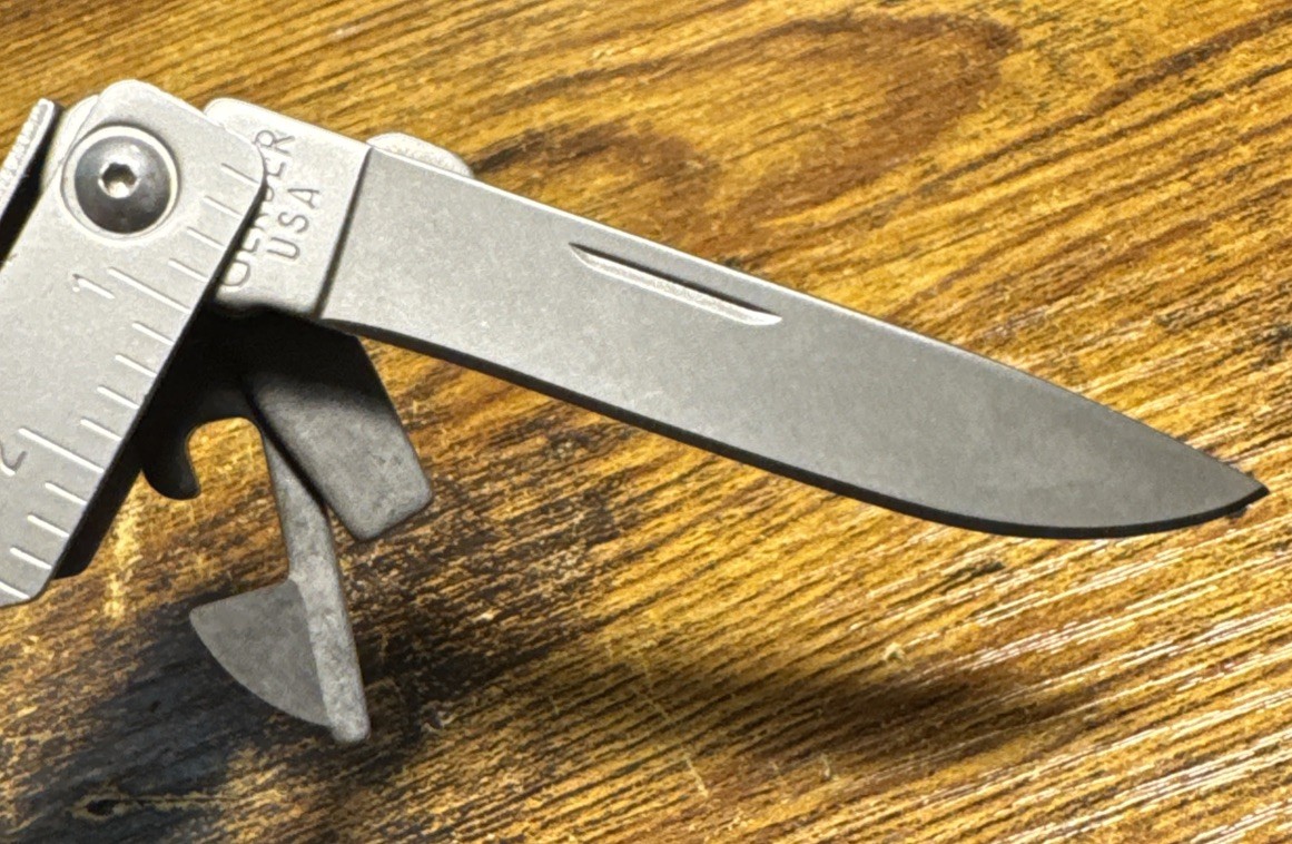 Gerber Multiplier Tool Pocket Knife #55800 In Box~Vintage~Broad Nose