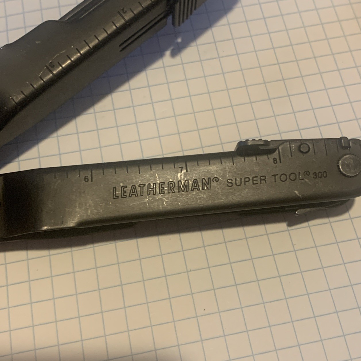 Leatherman Super Tool 300M Multi Tool Black Oxide VGUC