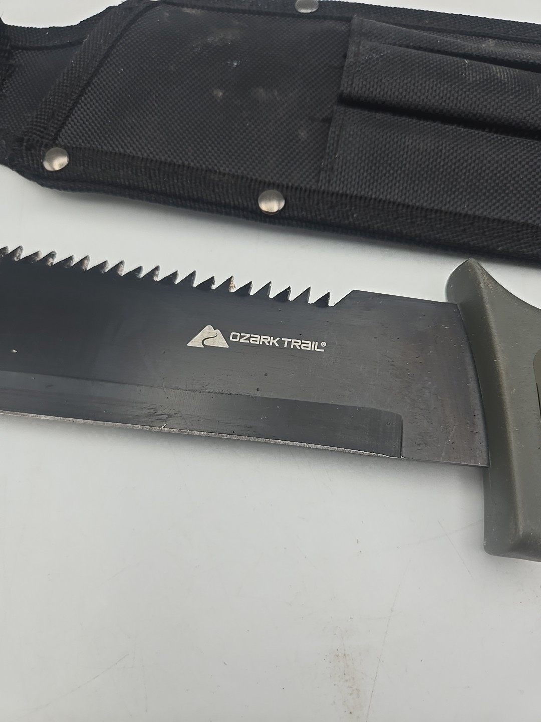 Ozark Trail 10″ Machete with Saw Teeth, Model 5031 Used