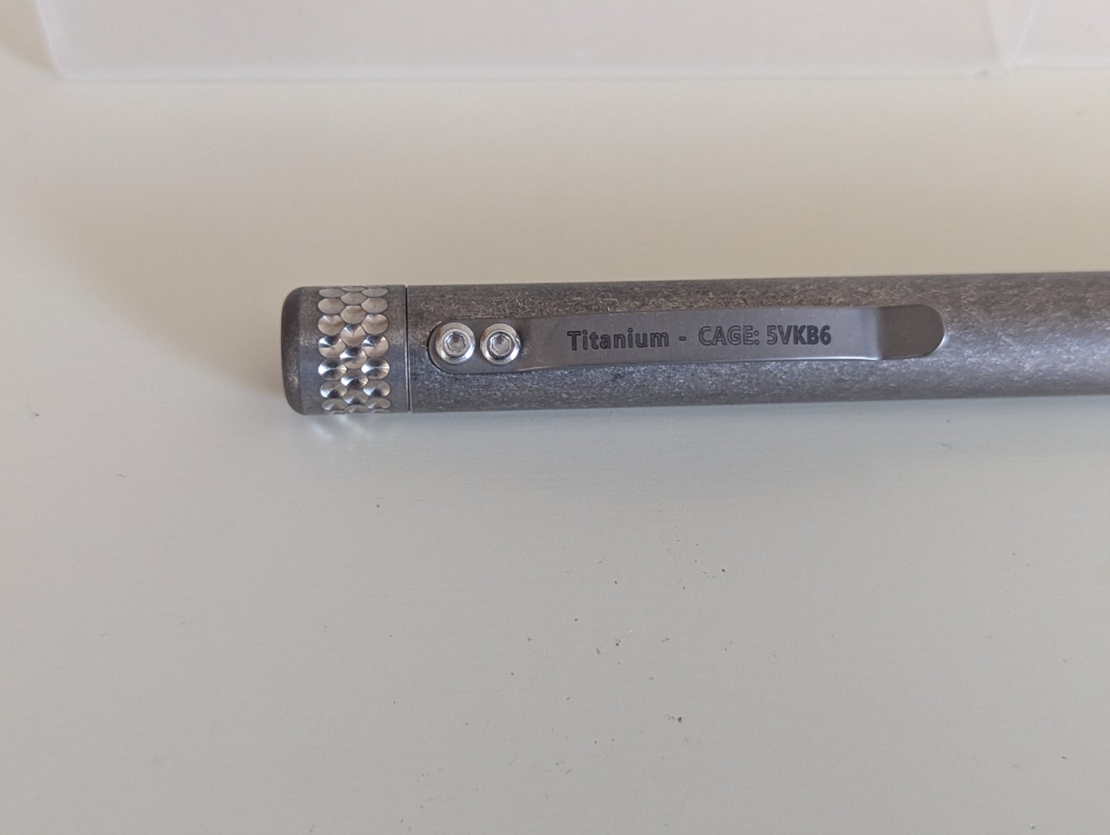 Maratac County Comm XXL Titanium Pen Driver 5 double sided bits with Pocket Clip