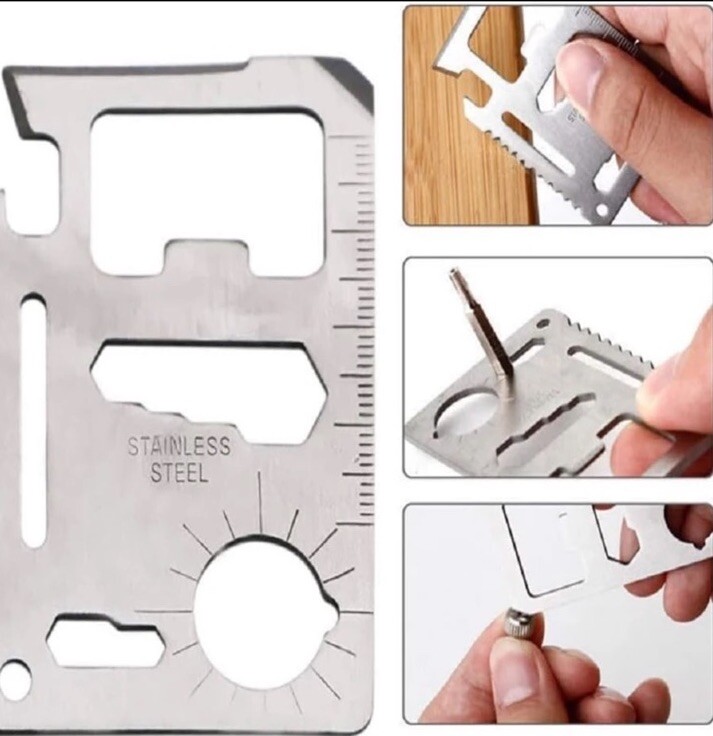 11 In 1 Everyday Carry Multi Purpose Survival Tool