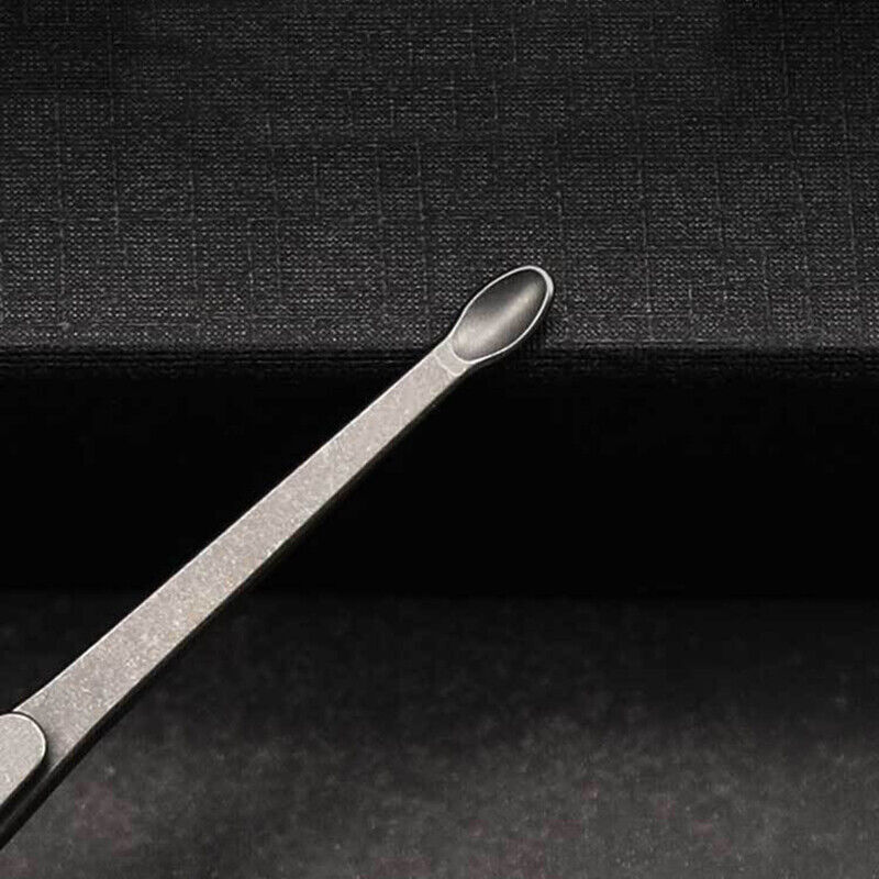 Titanium Alloy EDC Large Earwax Cleaner Ear Pick Wax Remover Spoon Clean Health