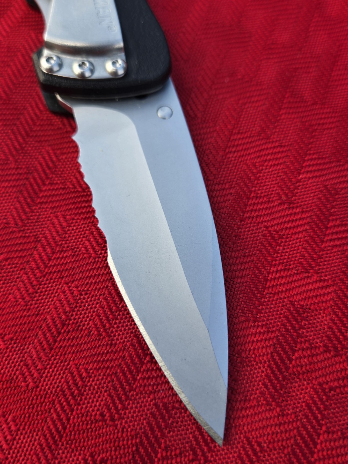 Leatherman Crater C33LX Folding Liner Lock Pocket Knife Carabiner Tool EXC