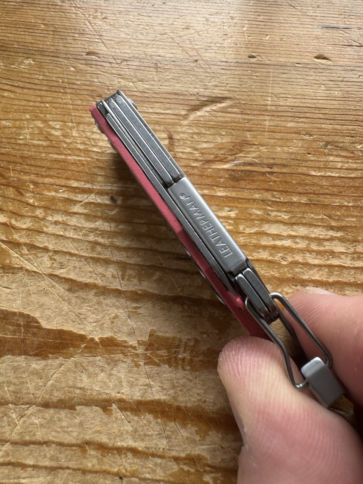Leatherman Style CS Multi-Tool Pocket Knife Pink Breast Cancer Awareness- Retire