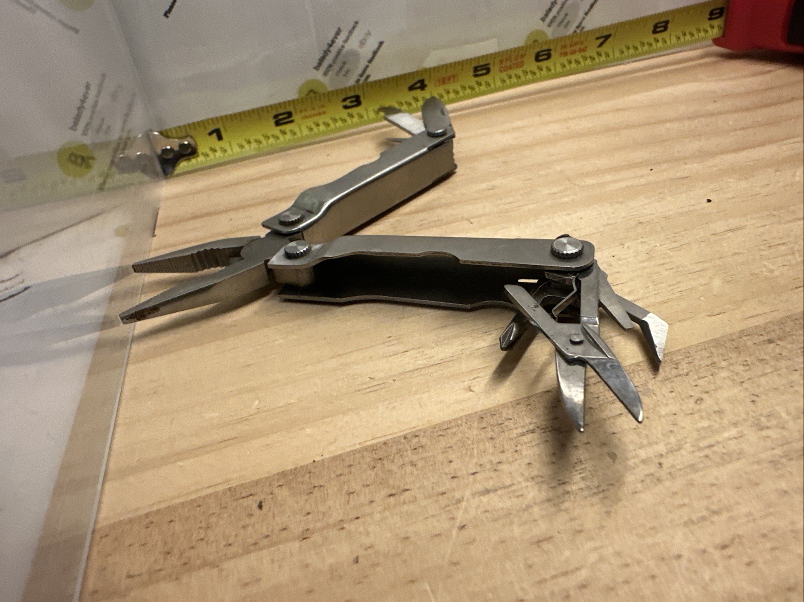 12-in-1 Mini Multitool Key Chain Folding Pocket