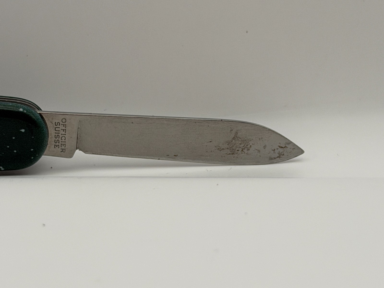Victorinox LL Bean Camper Swiss Army Knife Rare Green Speckle Exclusive Edition
