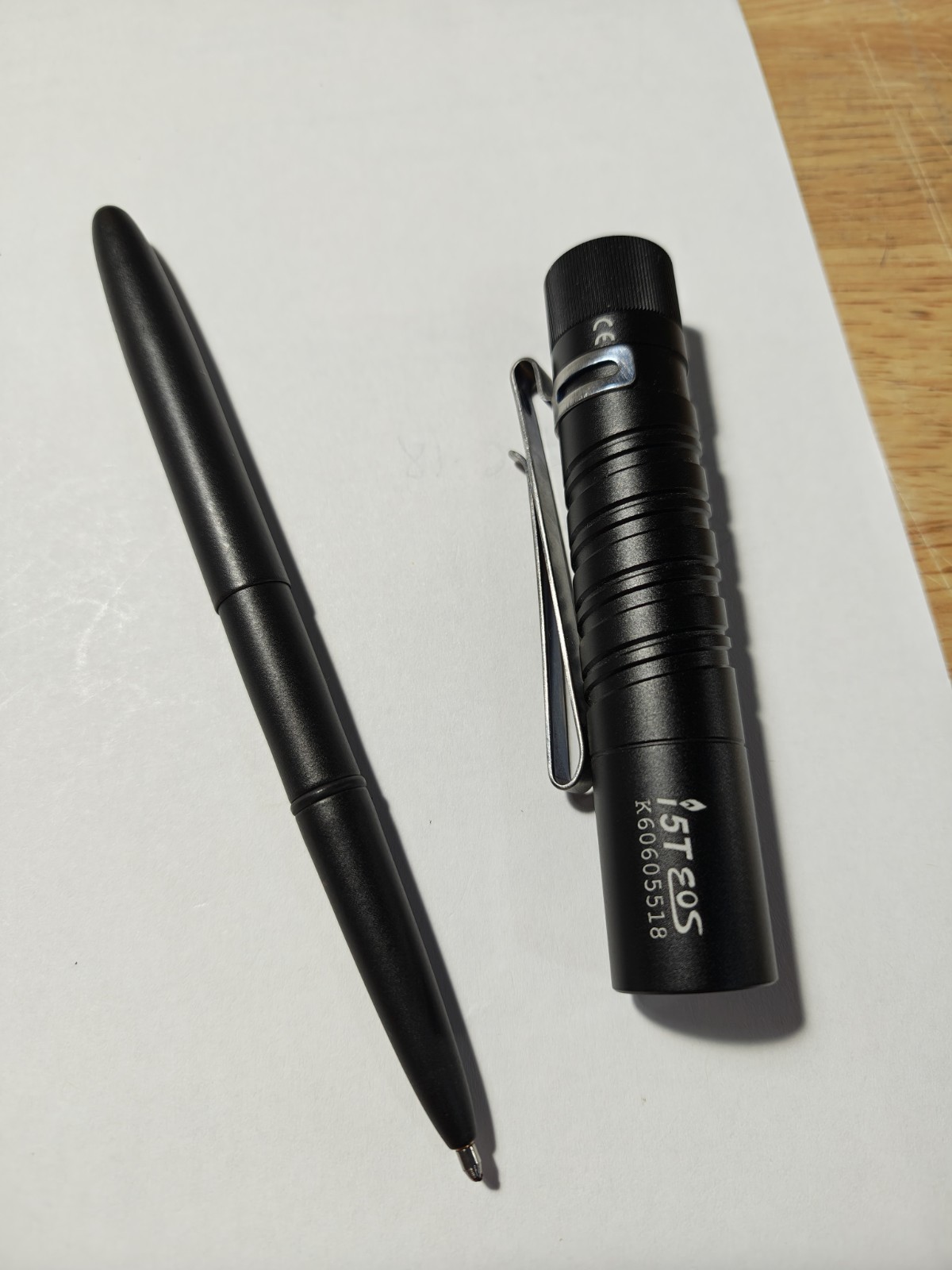Victorinox Titanium Swiss Champ W/ EDC Pouch I5T Eoc Fisher Bullet Pen