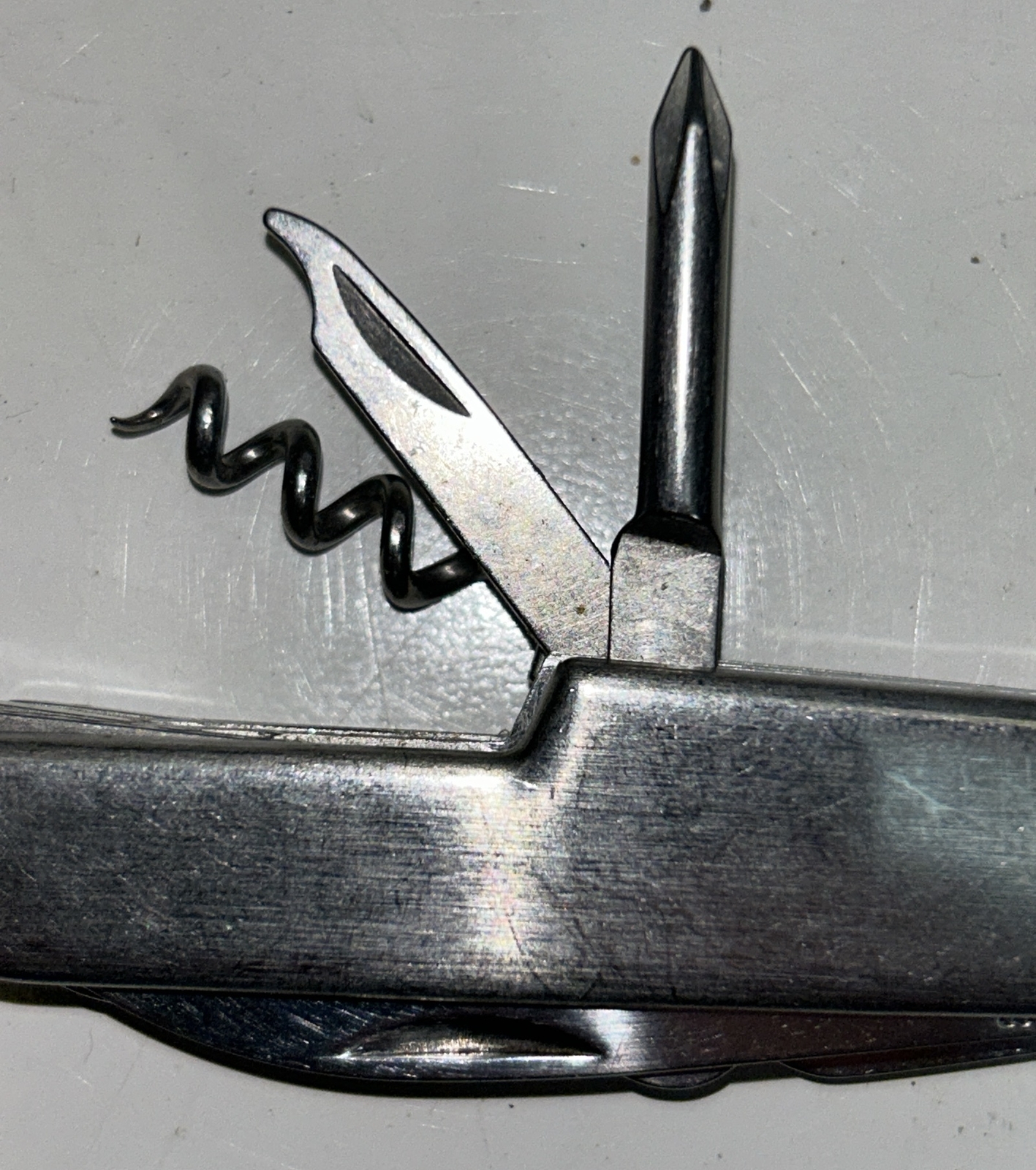 Multi Tool Pocket Knife Bastian Co Geneva NY Advertising X