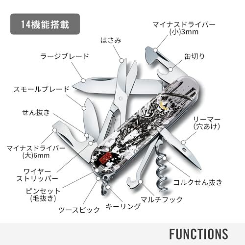 VICTORINOX Victorinox Sengoku Sumi-e Climber Tokugawa Ieyasu Swiss Army Knife JP
