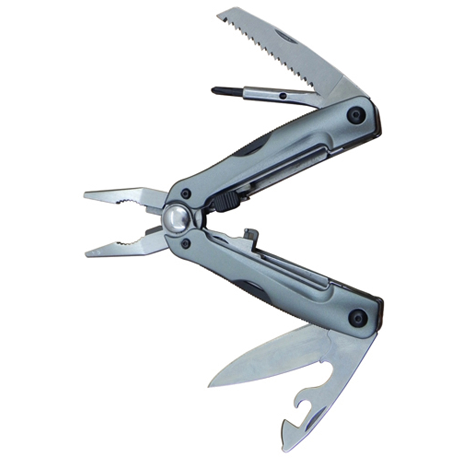 8 Functions Pocket Multi-Tools Knives 106mm SM-S10606 with Wire Cutter, Pouch