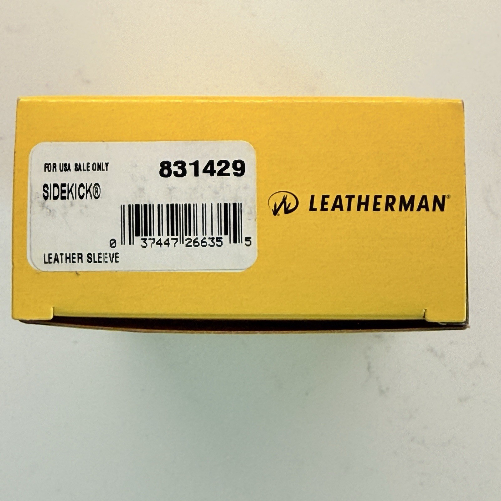 Leatherman Sidekick w/Leather Sleeve, Carabiner. Discontinued Brand New Set