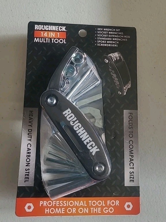 New in Package Roughneck 16-in-1 Metric MultiTool Multi Professional Tool!!