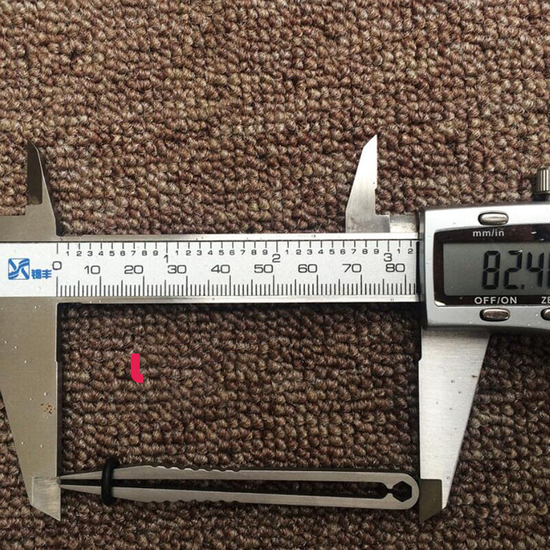 EDC Portable titanium alloy technique outdoor survival camping travel mini tools