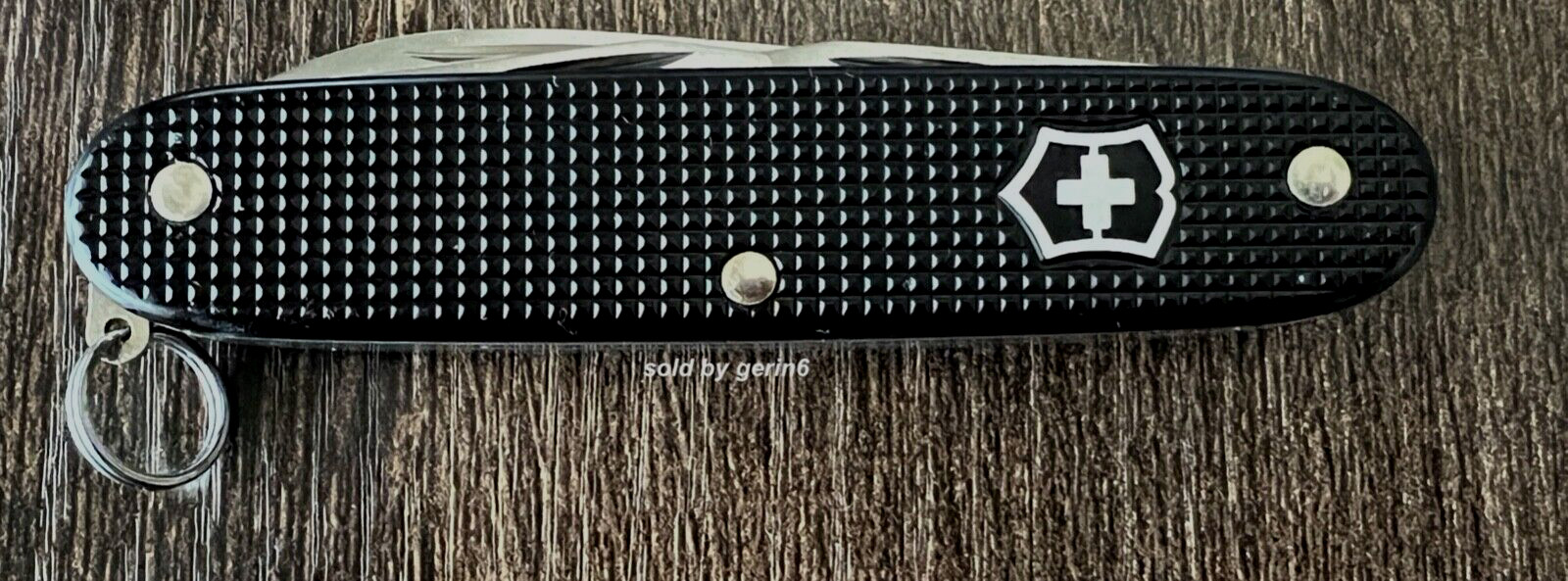 Swiss Army Knife, Pioneer Black Alox, 93 mm Victorinox 0.8201.23R, New In Box