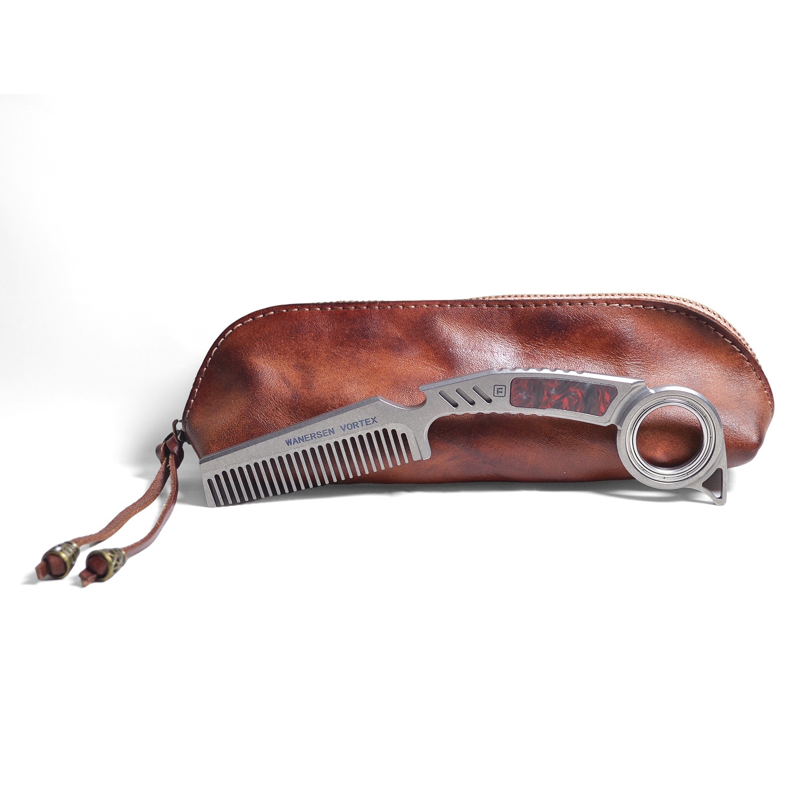 TC21 Titanium alloy Comb EDC Tool Anti-static – Storage bag