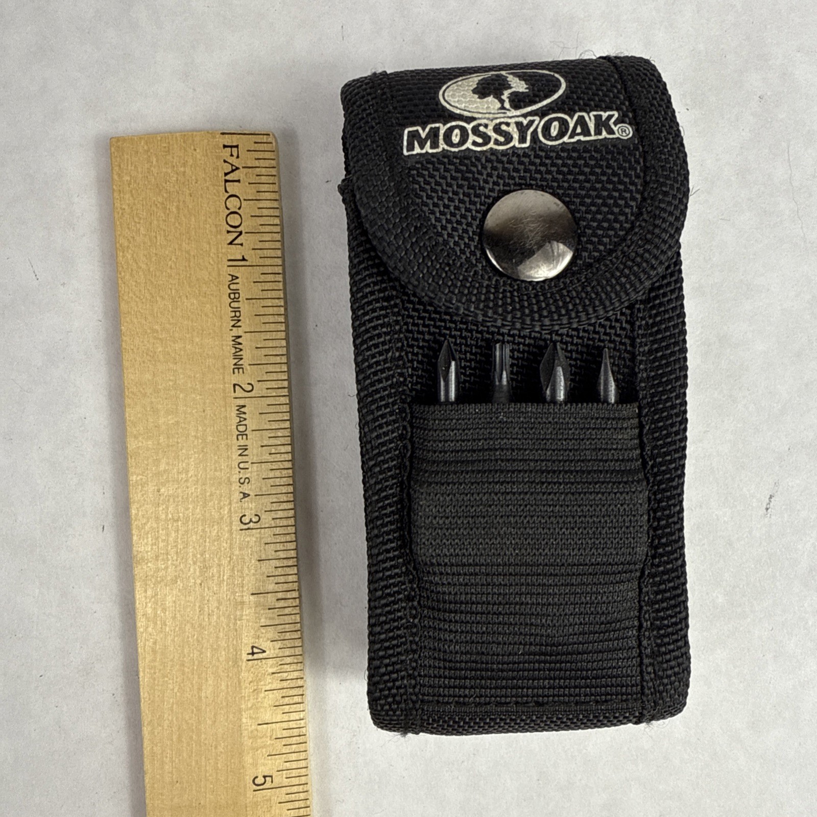 Mossy Oak Multitool Multi Tool Pocket Knife Screwdriver Plier Saw w/ Case Sheath
