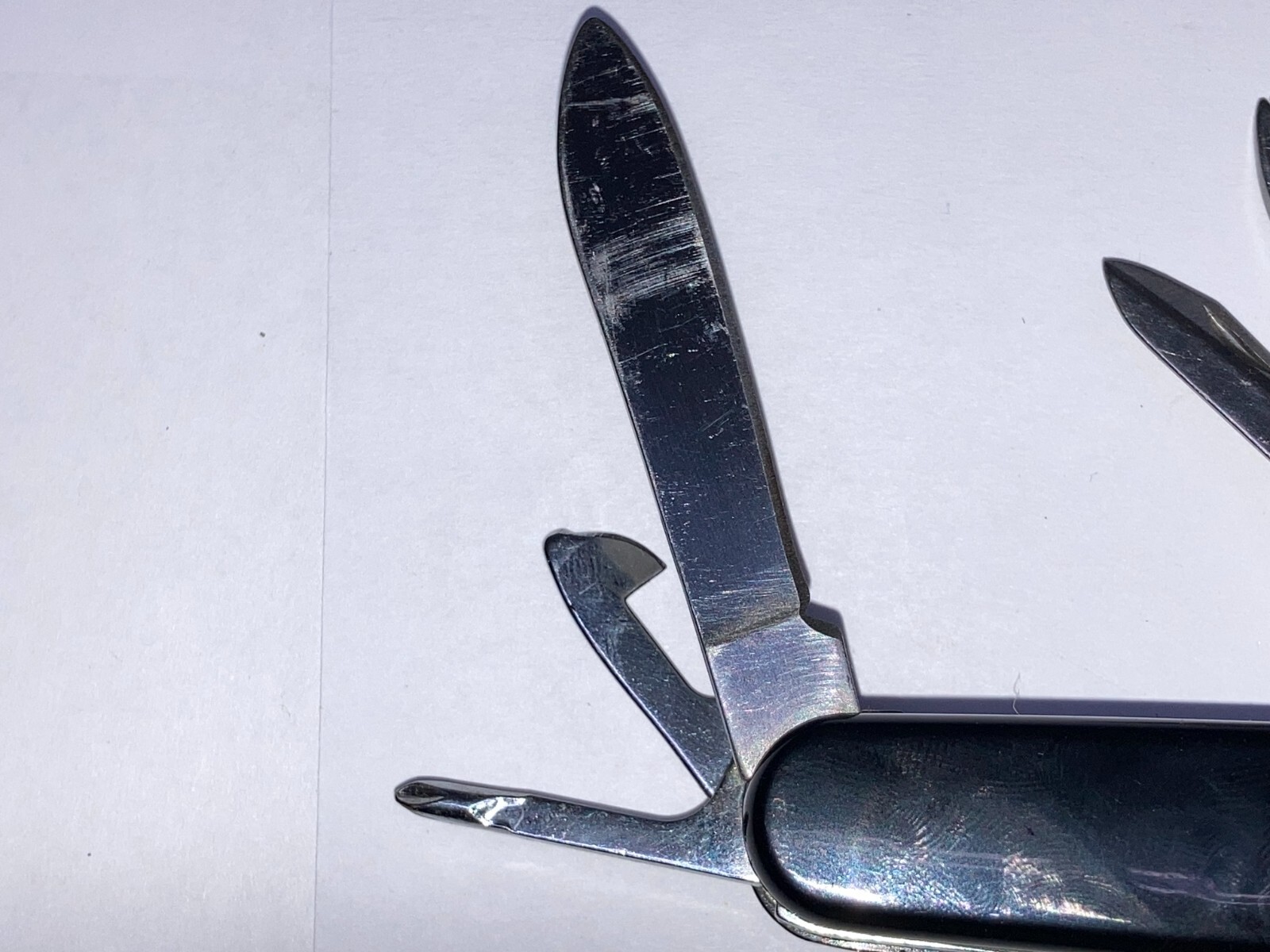 Large BLACK (17-n-1) 30-Function Camping Knife-New, Dealer Old Stock Circa 1998