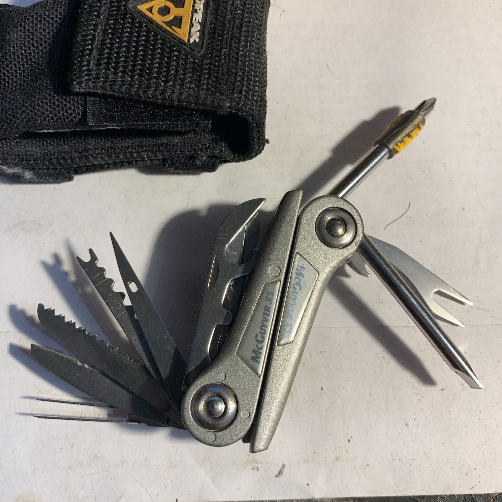 TOPEAK McGUYVER XS Multi-Tool Micro Mini Cycling Hiking MTB Camping Eddie Bauer