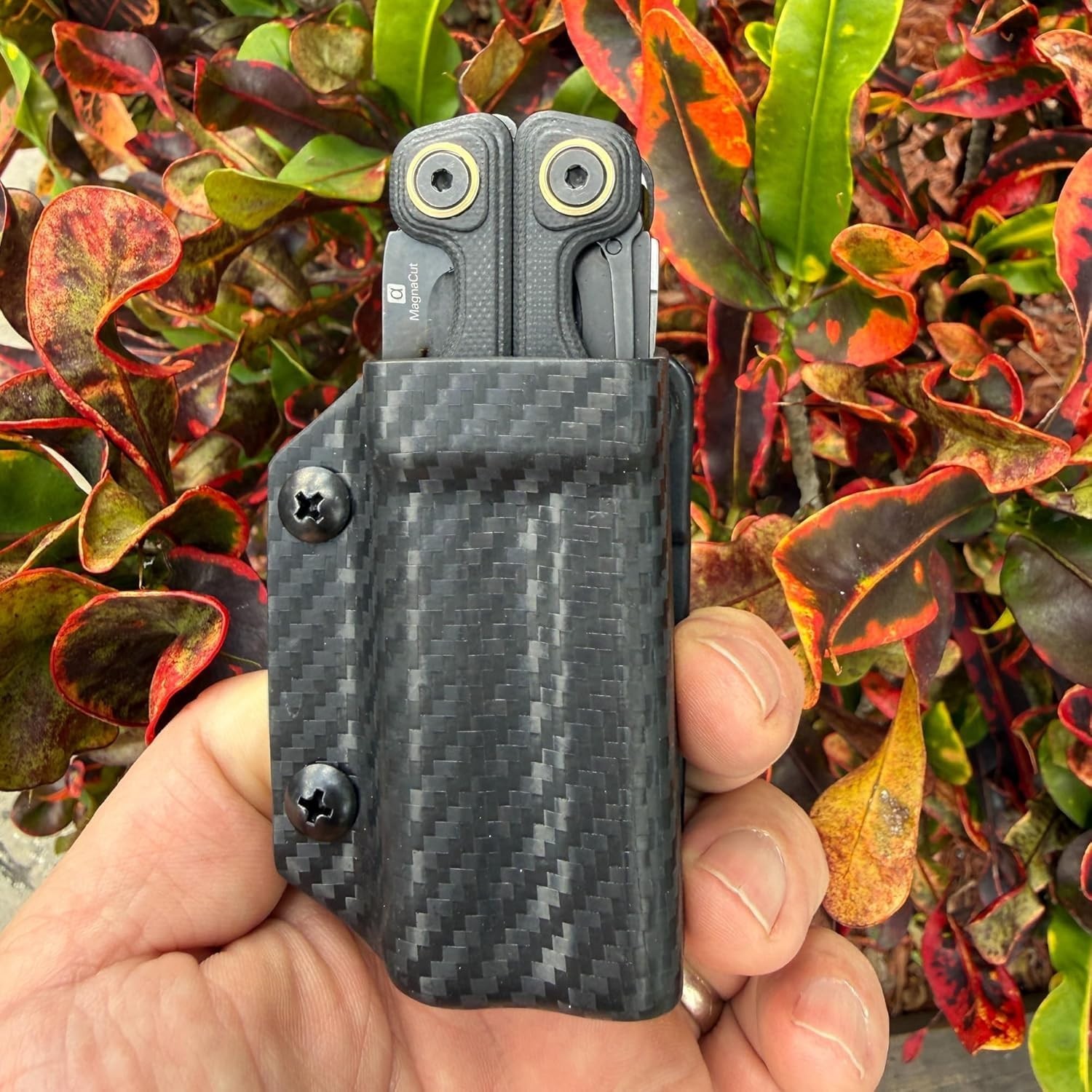 Kydex Multitool Sheath for LEATHERMAN Wave Alpha – Made in USA – Multi Tool S…