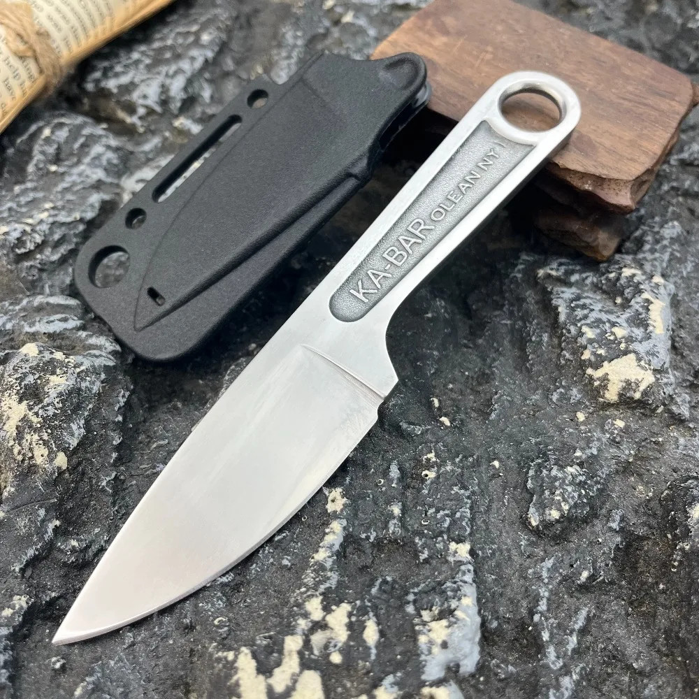 1119 Wrench-Style Outdoor Camping Knife 5Cr13MoV Steel Monoblock Blade Ideal for