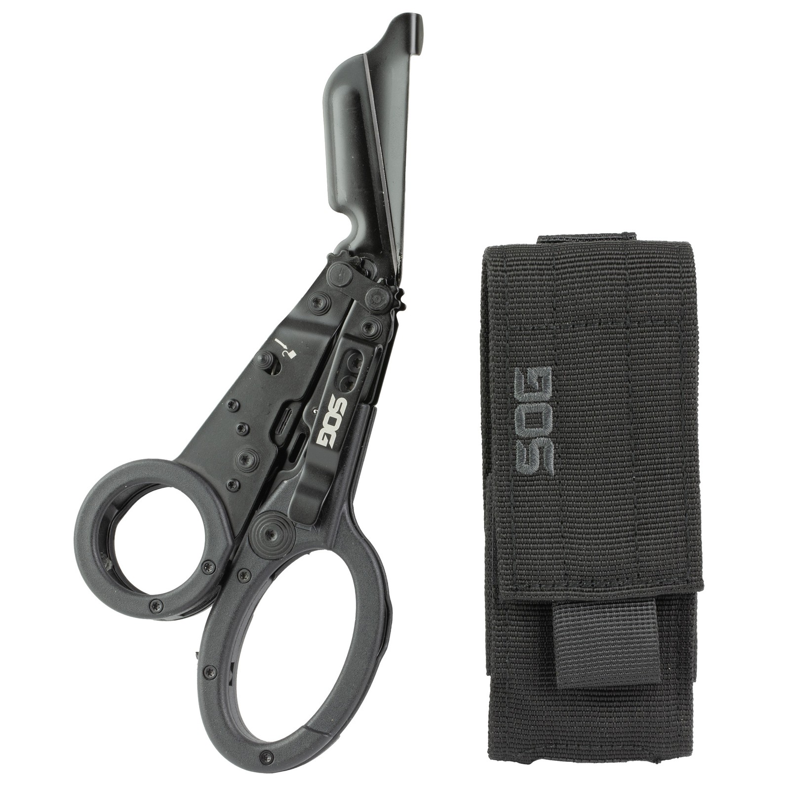 S.O.G SOG231250143 ParaShears Black 3Cr13MoV SS Plain Blade Features 11 Tools