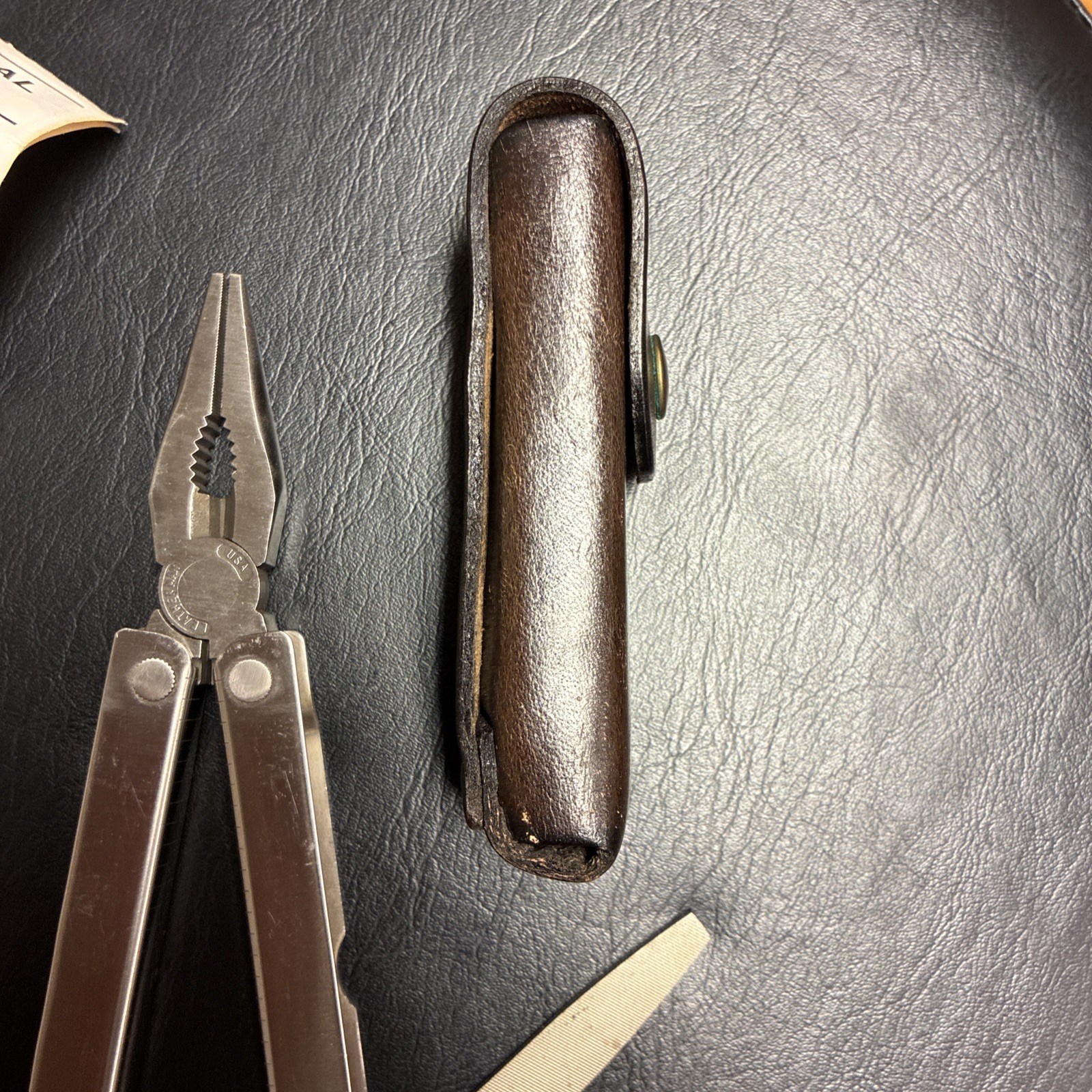 LEATHERMAN USA 1st RunUS PAT 4238862 POCKET SURVIVAL TOOL Multitool Portland OR
