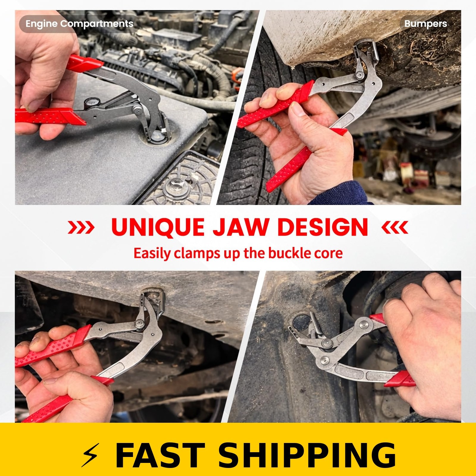 YOUBISON Car Clip Pliers for Damage-Free Clip Removal