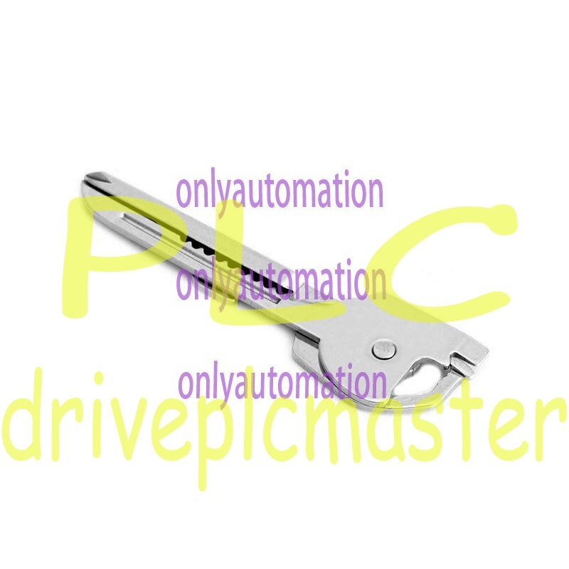 6-in-1 Utili Key Tool Keyring Keychain Multifunction Stainless Steel 1Pcs New