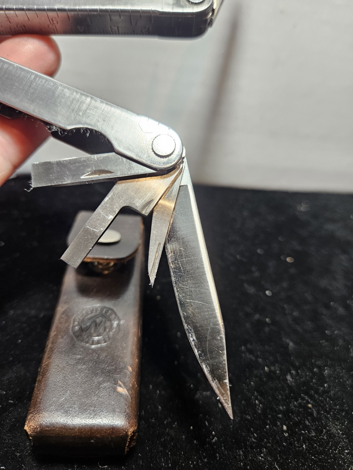 Vintage Leatherman Original PST “Marlboro Country Store” Multi-Tool w/ Sheath