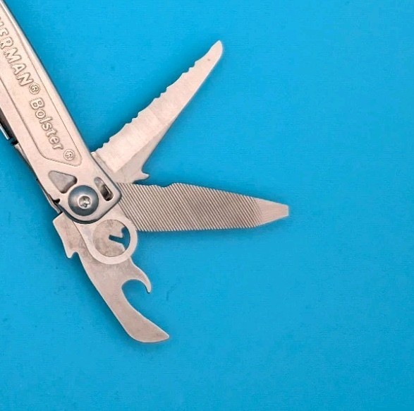 Leatherman Bolster 13 Tool Stainless Steel Multi-Tool!