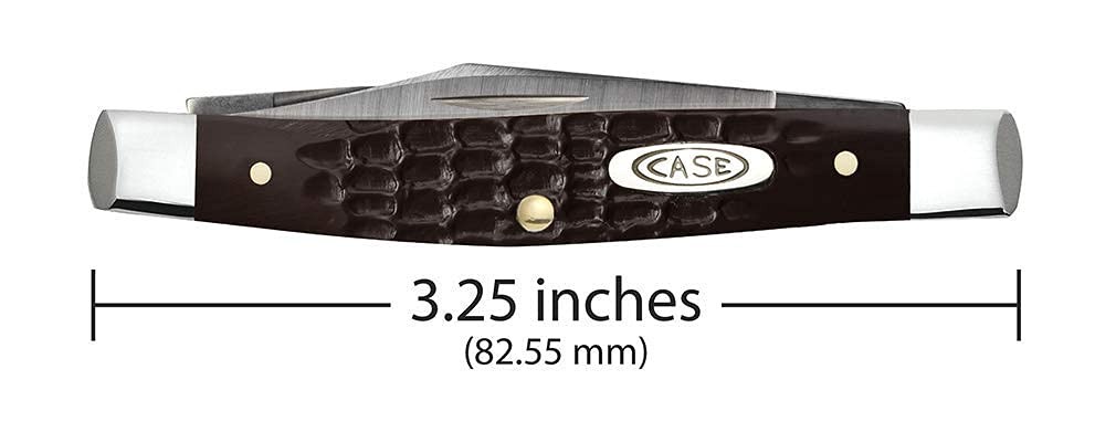 Case Small Pen Knife 2.63″ Stainless Brown Delrin Folding 6233 SS 083