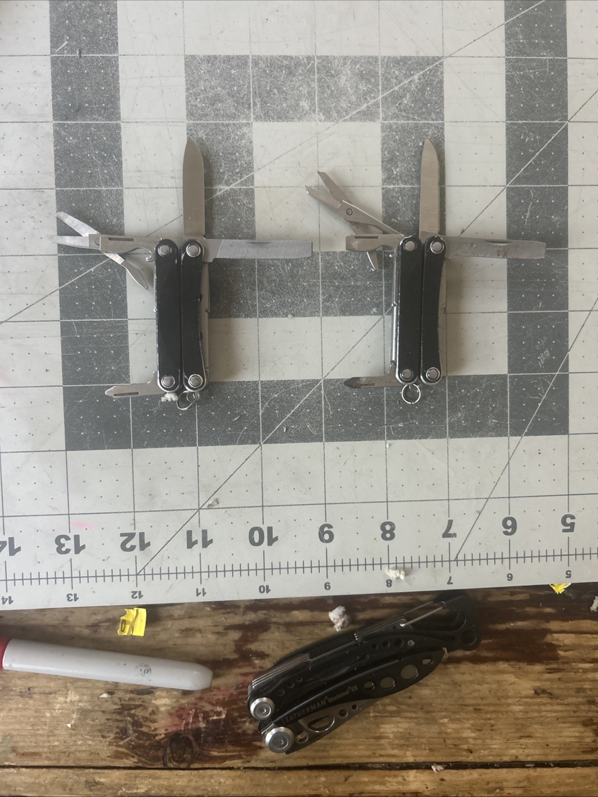 Leatherman Squirt Ps4 Black Working Scissors Spring