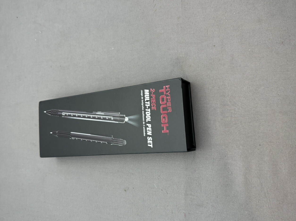 Hyper Tough 2 Piece Multi-Tool Pen Set New 42864