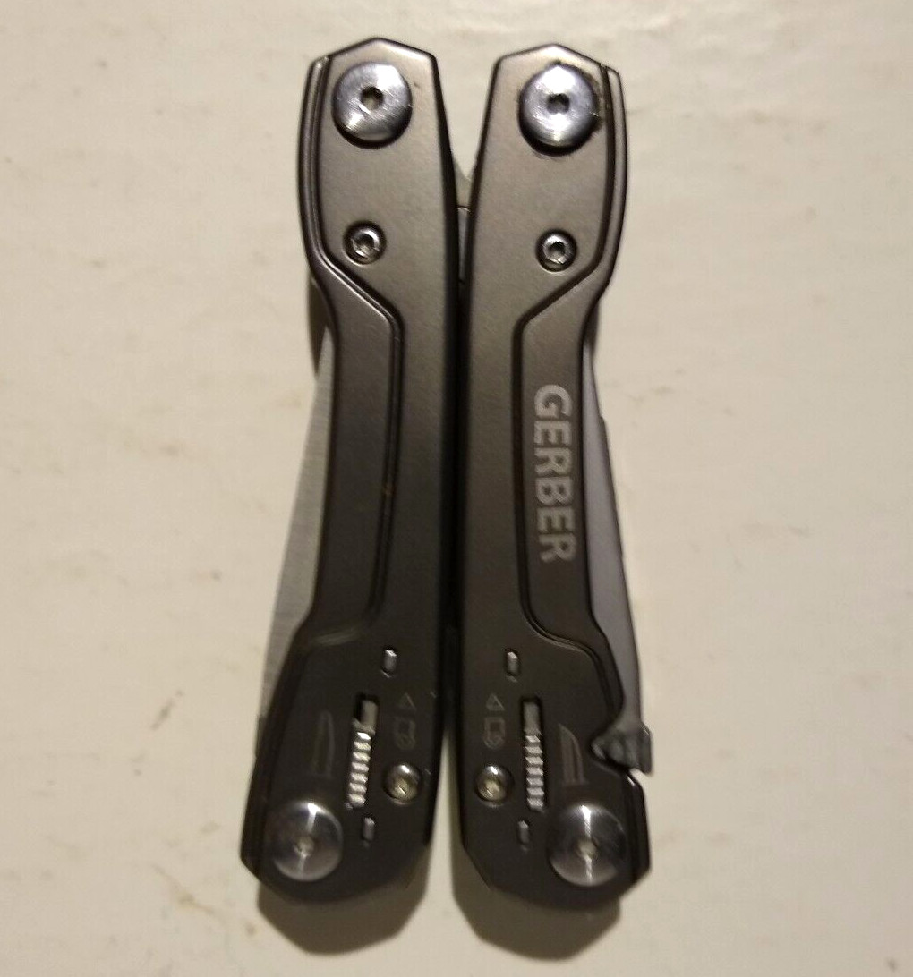 GERBER Multi Tool W/ Sheath – Resolve 22-09462 – Stainless Steel – 10 Function