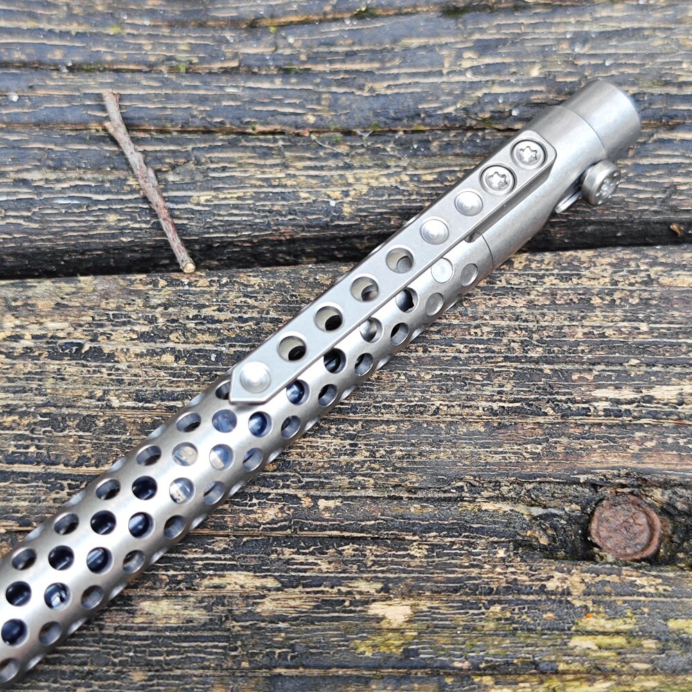 Sign pen Titanium Alloy Mechanical Pen with EDC Glass Breaker Multi Tool
