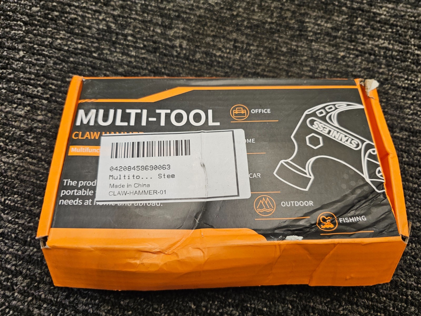 Camping Tool Multitool Mini Hammer Multi Tools Pliers Saw Blade